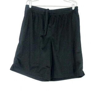 DSG POCKETLESS MESH SHORTS MENS SIZE XL PURE BLACK BASKETBALL ATHLETIC ATHLETE